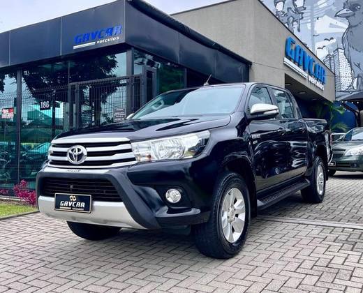 TOYOTA HILUX 2.7 SRV 4X2 CD 16V FLEX 4P AUTOMÁTICO